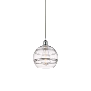 A thumbnail of the Innovations Lighting 516-1P-12-10 Rochester Pendant White Polished Chrome / Clear