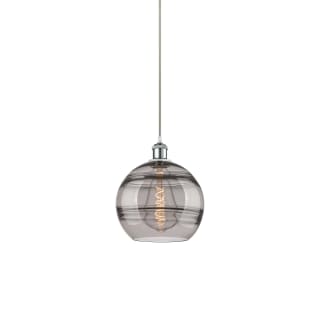 A thumbnail of the Innovations Lighting 516-1P-12-10 Rochester Pendant White Polished Chrome / Smoked