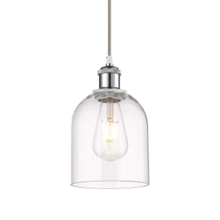 A thumbnail of the Innovations Lighting 516-1P-10-6 Bella Pendant White Polished Chrome / Clear