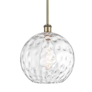 A thumbnail of the Innovations Lighting 516-1S-15-12 Athens Pendant Antique Brass / Clear Water Glass