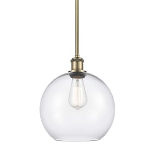 A thumbnail of the Innovations Lighting 516-1S-13-10 Athens Pendant Clear / Antique Brass