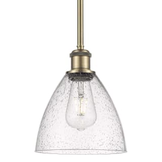 A thumbnail of the Innovations Lighting 516-1S-10-8 Bristol Pendant Antique Brass / Seedy