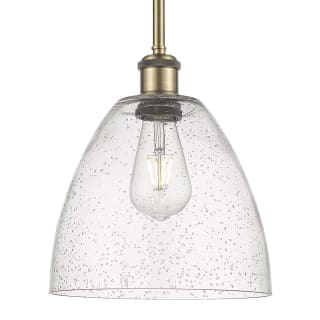 A thumbnail of the Innovations Lighting 516-1S-12-9 Bristol Pendant Antique Brass / Seedy