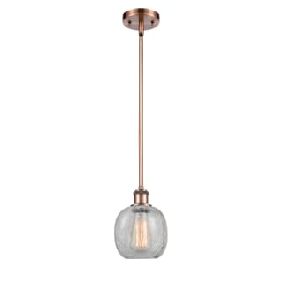 A thumbnail of the Innovations Lighting 516-1S Belfast Antique Copper / Clear Crackle