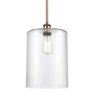 A thumbnail of the Innovations Lighting 516-1S-14-9-L Cobbleskill Pendant Clear / Antique Copper