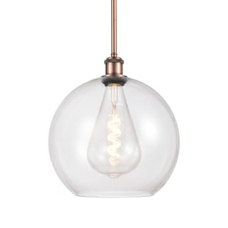 A thumbnail of the Innovations Lighting 516-1S-14-12 Athens Pendant Antique Copper / Clear