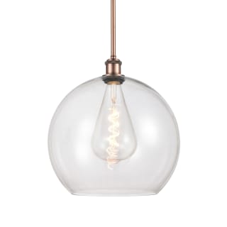 A thumbnail of the Innovations Lighting 516-1S-16-14 Athens Pendant Antique Copper / Clear