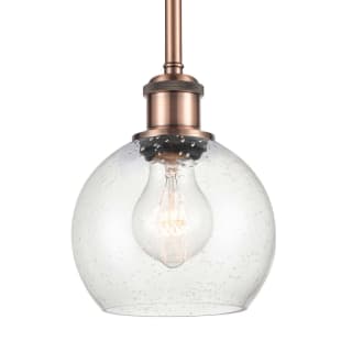 A thumbnail of the Innovations Lighting 516-1S-8-6 Athens Pendant Antique Copper / Seedy