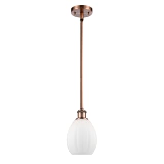 A thumbnail of the Innovations Lighting 516-1S Eaton Antique Copper / Matte White