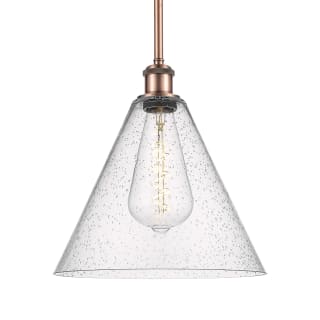 A thumbnail of the Innovations Lighting 516-1S-13-12 Berkshire Pendant Antique Copper / Seedy