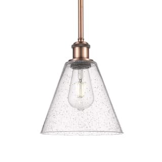 A thumbnail of the Innovations Lighting 516-1S-10-8 Berkshire Pendant Antique Copper / Seedy