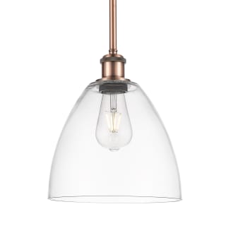 A thumbnail of the Innovations Lighting 516-1S-11-9 Bristol Pendant Clear / Antique Copper