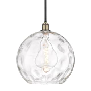 A thumbnail of the Innovations Lighting 516-1S-15-14 Athens Pendant Black Antique Brass / Clear Water Glass