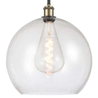 A thumbnail of the Innovations Lighting 516-1S-17-14 Athens Pendant Black Antique Brass / Seedy