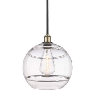 A thumbnail of the Innovations Lighting 516-1S-14-12 Rochester Pendant Black Antique Brass / Clear