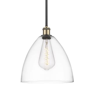 A thumbnail of the Innovations Lighting 516-1S-13-12 Bristol Pendant Black Antique Brass / Clear