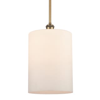 A thumbnail of the Innovations Lighting 516-1S-14-9-L Cobbleskill Pendant Matte White / Brushed Brass