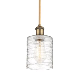 A thumbnail of the Innovations Lighting 516-1S-8-5 Cobbleskill Pendant Deco Swirl / Brushed Brass