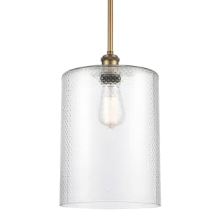 A thumbnail of the Innovations Lighting 516-1S-14-9-L Cobbleskill Pendant Clear / Brushed Brass