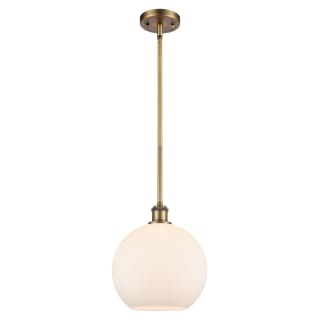 A thumbnail of the Innovations Lighting 516-1S Large Athens Brushed Brass / Matte White