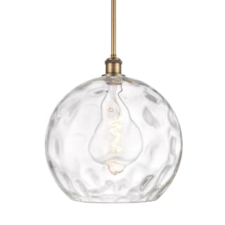 A thumbnail of the Innovations Lighting 516-1S-15-14 Athens Pendant Brushed Brass / Clear Water Glass