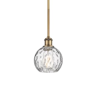 A thumbnail of the Innovations Lighting 516-1S-8-6 Athens Pendant Brushed Brass / Clear Water Glass