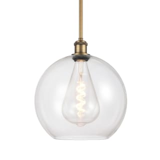 A thumbnail of the Innovations Lighting 516-1S-14-12 Athens Pendant Brushed Brass / Clear