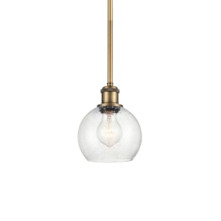 A thumbnail of the Innovations Lighting 516-1S-8-6 Athens Pendant Brushed Brass / Seedy