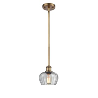 A thumbnail of the Innovations Lighting 516-1S Fenton Brushed Brass / Clear
