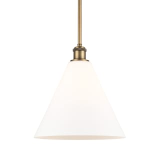 A thumbnail of the Innovations Lighting 516-1S-13-12 Berkshire Pendant Brushed Brass / Matte White