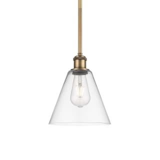 A thumbnail of the Innovations Lighting 516-1S-10-8 Berkshire Pendant Brushed Brass / Clear