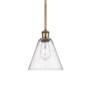 A thumbnail of the Innovations Lighting 516-1S-10-8 Berkshire Pendant Brushed Brass / Seedy