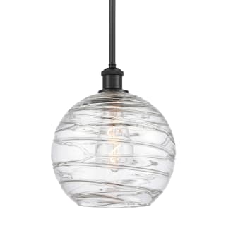 A thumbnail of the Innovations Lighting 516-1S-13-10 Athens Pendant Clear Deco Swirl / Matte Black