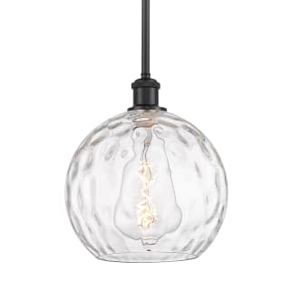 A thumbnail of the Innovations Lighting 516-1S-13-10 Athens Pendant Matte Black / Clear Water Glass