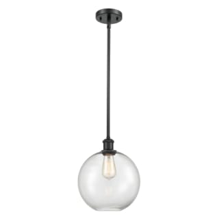 A thumbnail of the Innovations Lighting 516-1S Large Athens Matte Black / Clear