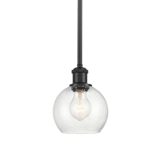 A thumbnail of the Innovations Lighting 516-1S-8-6 Athens Pendant Matte Black / Seedy