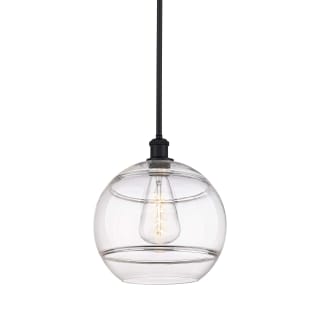 A thumbnail of the Innovations Lighting 516-1S-14-12 Rochester Pendant Matte Black / Clear