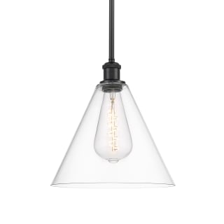 A thumbnail of the Innovations Lighting 516-1S-13-12 Berkshire Pendant Clear / Matte Black