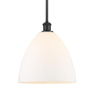 A thumbnail of the Innovations Lighting 516-1S-13-12 Bristol Pendant Matte White / Matte Black