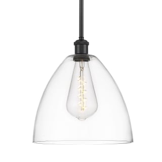 A thumbnail of the Innovations Lighting 516-1S-13-12 Bristol Pendant Matte Black / Clear