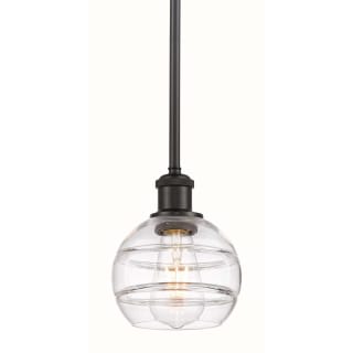 A thumbnail of the Innovations Lighting 516-1S-8-6 Rochester Pendant Oil Rubbed Bronze / Clear