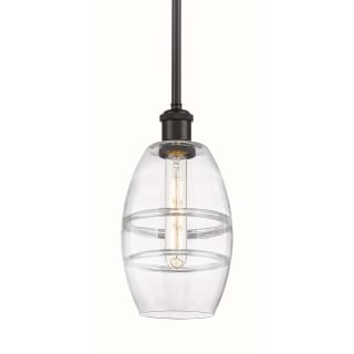 A thumbnail of the Innovations Lighting 516-1S-9-6 Vaz Pendant Oil Rubbed Bronze / Clear