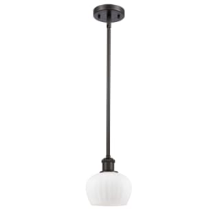 A thumbnail of the Innovations Lighting 516-1S Fenton Oil Rubbed Bronze / Matte White