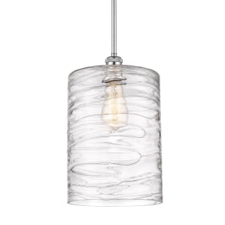 A thumbnail of the Innovations Lighting 516-1S-14-9-L Cobbleskill Pendant Deco Swirl / Polished Chrome