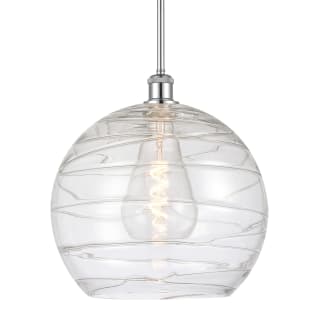 A thumbnail of the Innovations Lighting 516-1S-15-14 Athens Pendant Polished Chrome / Clear Deco Swirl