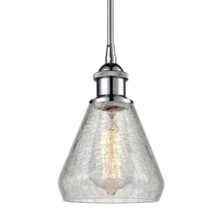 A thumbnail of the Innovations Lighting 516-1S Conesus Polished Chrome / Clear Crackle