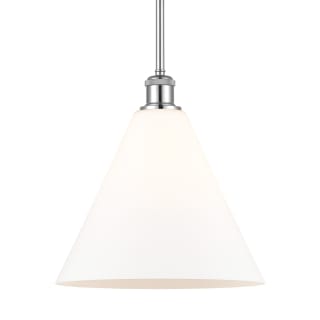 A thumbnail of the Innovations Lighting 516-1S-13-12 Berkshire Pendant Polished Chrome / Matte White