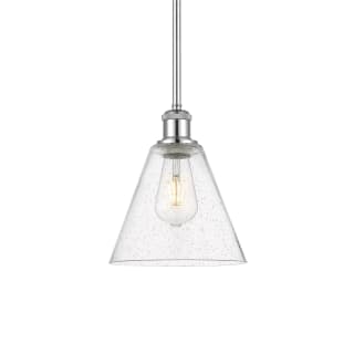 A thumbnail of the Innovations Lighting 516-1S-10-8 Berkshire Pendant Polished Chrome / Seedy