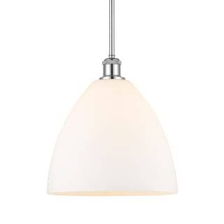 A thumbnail of the Innovations Lighting 516-1S-13-12 Bristol Pendant Polished Chrome / Matte White