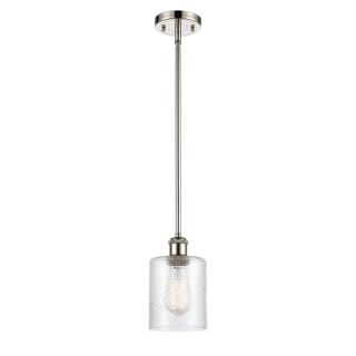 A thumbnail of the Innovations Lighting 516-1S Cobbleskill Polished Nickel / Clear